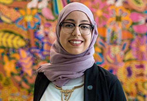 أماني الخروبي  Bios caros - climate change activist -  Ambassador at Arab youth international MUN- Bloommaster international competition