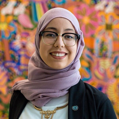 أماني الخروبي  Bios caros - climate change activist -  Ambassador at Arab youth international MUN- Bloommaster international competition